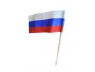 Флажок триколор на деревянной палочке